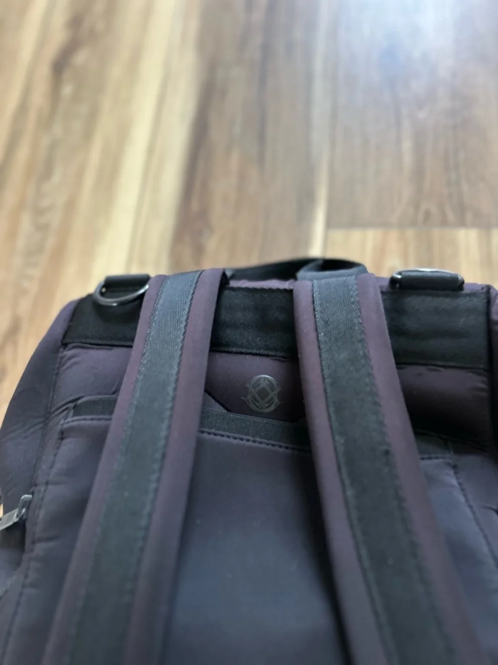 Dagne Dover indi neoprene black diaper bag